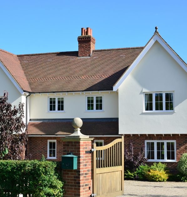 UK residential home exterior